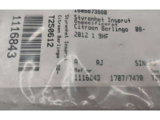 Блок управления двигателя 9666729580, 0281017600 Citroen Berlingo