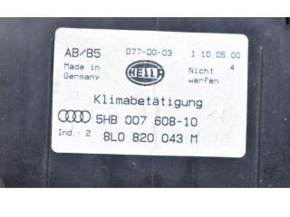 Блок управления климат-контролем 8L0820043M, 8L0820043M   Audi A3 S3 8L