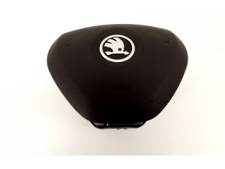 Подушка безопасности водителя 6V0880201A Skoda Fabia Mk3 (NJ)