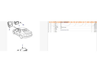 Přístrojová deska Saab 9-3 Ver2 2009 12841611, 12781855