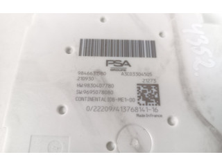 Блок предохранителей 9846631580 Citroen C5 X