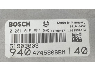 Блок управления двигателя 51903003 Alfa Romeo Giulietta