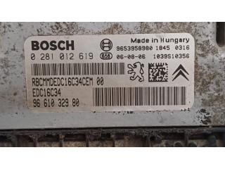 Řídící jednotka 0281012619, 9653958980 Citroen Berlingo 2000