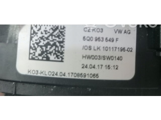 Подрулевой шлейф SRS 5Q0963549F Skoda Octavia Mk3 (5E)