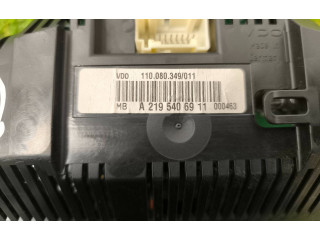 Přístrojová deska Mercedes-Benz CLS AMG C219 2007 A2195406911, 110080349