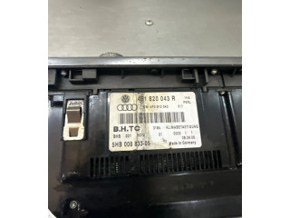 Блок управления климат-контролем 4F1820043R, 5HB00883305   Audi A6 S6 C6 4F