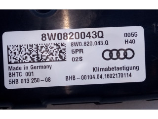 Блок управления климат-контролем 8W0820043BG, E2-A1-5-2   Audi A4 Allroad