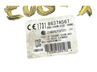 Блок управления 8637A567, G8D640MECU Mitsubishi Lancer Evolution