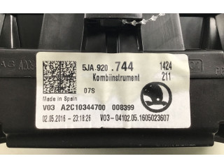 Панель приборов 5JA920744 Skoda Rapid (NH)