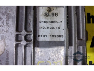 Блок управления климат-контролем 21626035-7, 216260357   Peugeot 406