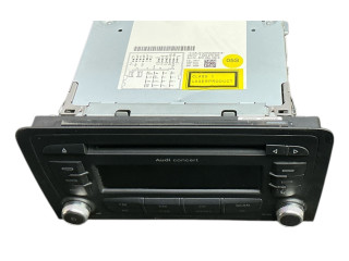 Радио/ проигрыватель CD/DVD / навигация 8P0035186S, 7649276380   Audi A3 S3 A3 Sportback 8P   для двигателя BKC