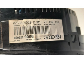 Přístrojová deska  Audi A4 S4 B6 8E 8H 2001 8E0920900G, 0263626020  