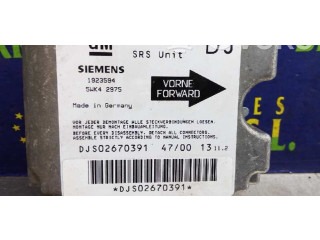 Блок подушек безопасности 24416701DJ, 1923594   Opel Vectra B