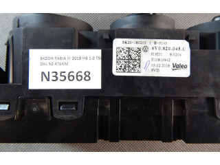 Блок управления климат-контролем 6V0820045C Skoda Fabia Mk3 (NJ)