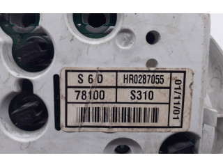 Přístrojová deska Honda Civic 2001 78100S310, HR0287055