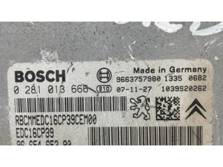 Řídící jednotka 9665465280, 9663757980 Citroen C-Crosser 2008