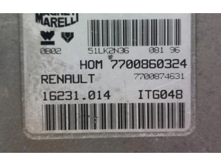 Блок управления двигателя 7700860324, 7700874631   Renault Twingo I