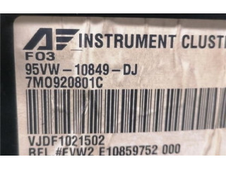 Панель приборов 7M0920801C, 7M0920801C   Ford Galaxy       