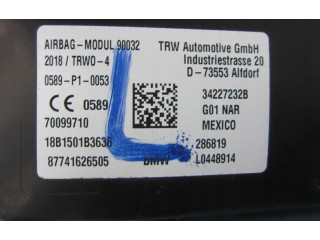 Подушка безопасности в сиденье 72127416265   BMW X3 G01