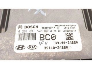Řídící jednotka 391402ABB0, 0281031578 Hyundai i30 2017