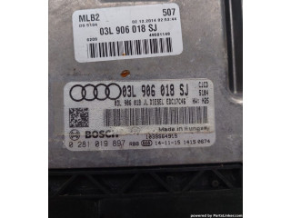 Řídící jednotka 0281019897, 03l906018sj   Audi A4 S4 B8 8K 2007