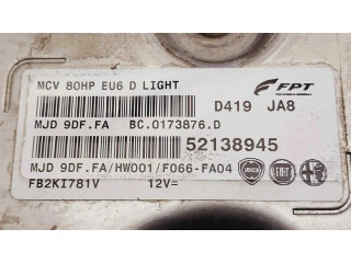 Блок управления двигателя 52138945 Fiat Qubo