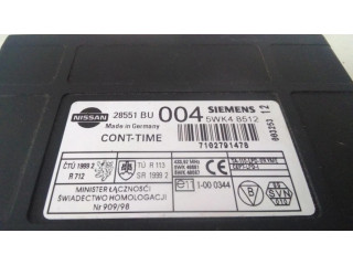 Блок комфорта 28551BU004, 5WK48512 Nissan Almera Tino