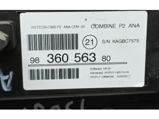 Панель приборов 9836056380   Peugeot 2008 I       