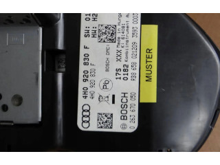 Přístrojová deska  Audi A8 S8 D4 4H 2012 4H0920830F, 0263670050  