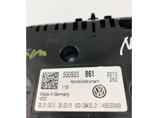 Панель приборов 5G0920861, NP2025 Volkswagen Golf VII