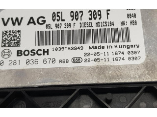 Блок управления двигателя 05L907309F Volkswagen Transporter - Caravelle T6