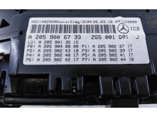 Панель приборов A2059006733, A2C14829200   Mercedes-Benz GLC C253       