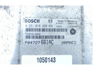 Řídící jednotka 0281010290, IMPRK1050143   Chrysler Voyager 2001