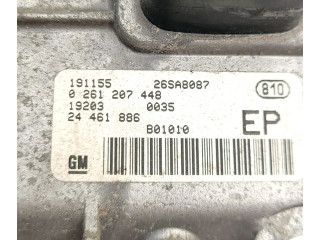 Комплект блоков управления 0261207448, 24461886 Opel Zafira A