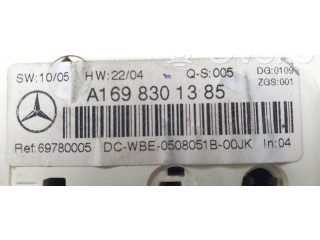 Блок управления климат-контролем A1698301385   Mercedes-Benz A W169