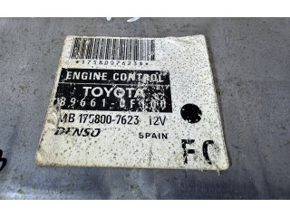 Блок управления двигателя 1758007623, MB1758007623   Toyota Corolla Verso E121