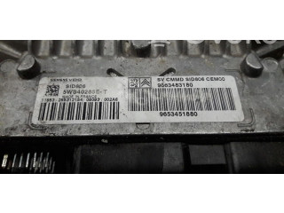 Блок управления двигателем Блок управления 5WS40285E-T   Citroen C2