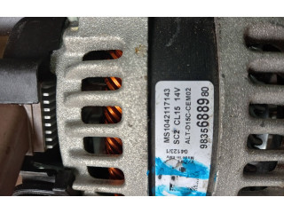Генератор    9835688980, MS1042117143   Peugeot 2008 II