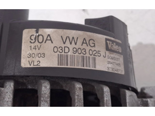 Генератор 03D903025J, VALEO   Audi A8 S8 D2 4D      
