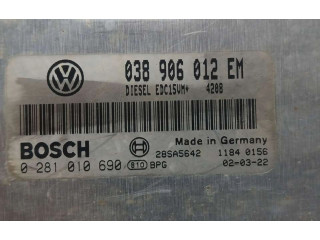 Блок управления двигателя 068906012EM, 0281010690 Seat Ibiza I (021A)