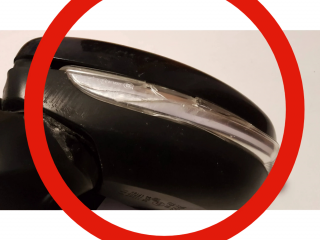 Зеркало электрическое левое Citroen C3 Aircross 2017- года