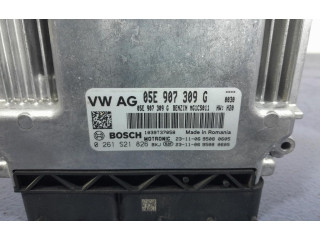 Блок управления двигателем ECU 05E907309G, 05E907309G   Skoda Octavia 985