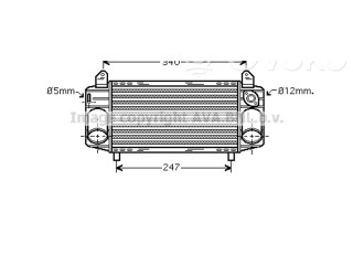 Интеркулер 8Z0145805E, 8Z0145805E Audi A2