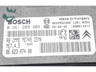 Блок управления двигателем ECU 9662307480 Peugeot 307 CC