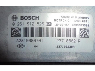 Блок управления двигателем Блок управления 237105821R Renault Twingo III