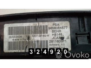 Блок управления климат-контролем 9658084577   Citroen C4 I