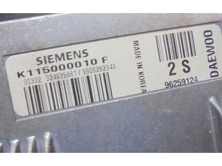 Блок управления двигателем Блок управления 96558744, 96558744   Chevrolet Matiz