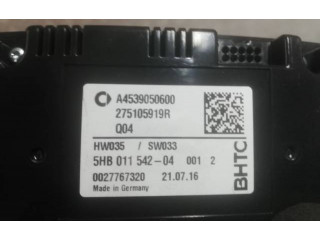 Блок управления климат-контролем 275105919R, 0027767320 Smart ForFour II W453