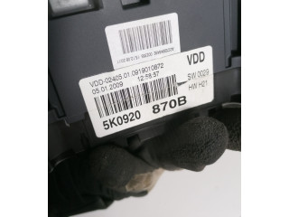 Панель приборов 5K0920870B   Volkswagen Golf VI       