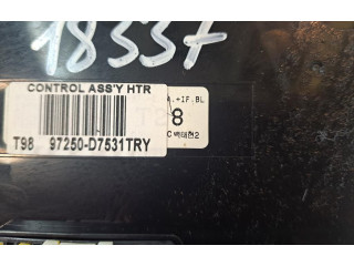 Блок управления климат-контролем 97250-D7531, 97250-D7531   Hyundai Tucson TL